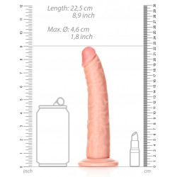 Real Rock Ultra Skin Gode réaliste Slim RealRock 20 x 4.6cm